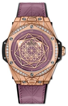 Hublot Big Bang One Click Sang Bleu King Gold Pink Diamonds 39 mm