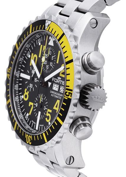 Fortis Marinemaster Yellow Chronograph