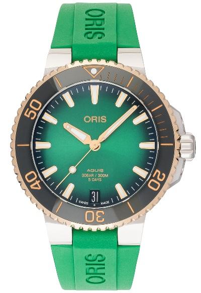 Oris Aquis Date Calibre 400 in der Version 01 400 7769 6357-07 4 22 77FC