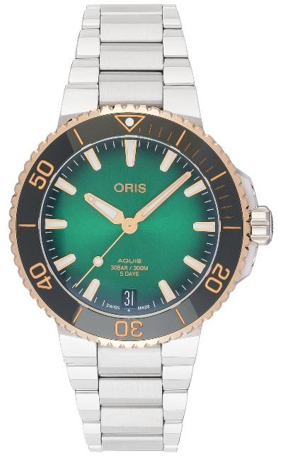 Oris Aquis Date Calibre 400 in der Version 01 400 7769 6357-07 8 22 09PEB