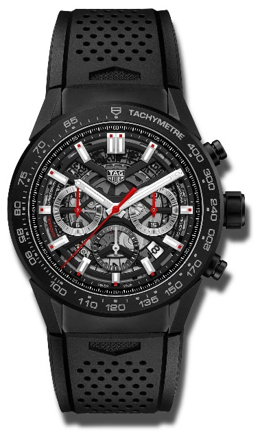 Tag Heuer Carrera Calibre HEUER 02 Automatik Chronograph 45mm in der Version CBG2A90.FT6173