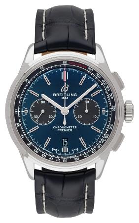 Breitling Premier B01 Chronograph 42 mit der Herstellernummer AB0118A61C1P1