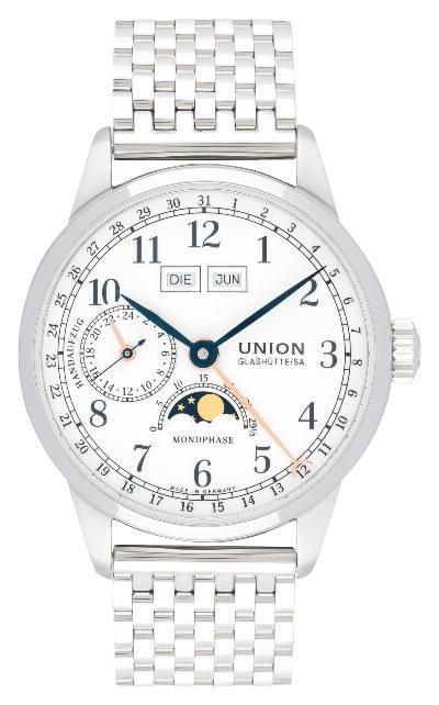 Union Glashütte 1893 Johannes Dürrstein Edition Mondphase in der Version D007.458.11.017.00