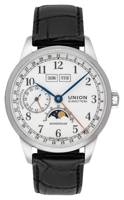 Union Glashütte 1893 Johannes Dürrstein Edition Mondphase in der Version D007.458.16.017.00