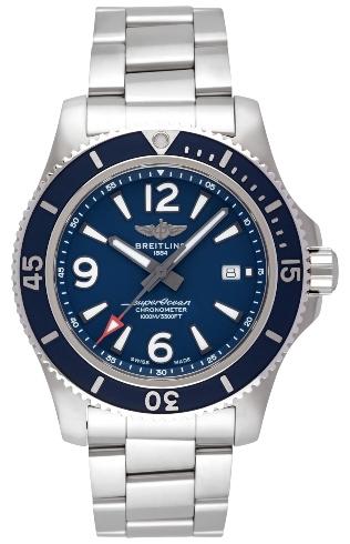 Breitling Superocean Automatic 44 in der Version A17367D81C1A1 Schwere Uhren aus Stahl