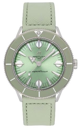 Breitling Superocean Heritage 57 Pastel Paradise in der Version A10340361L1X1 Weihnachten 2021