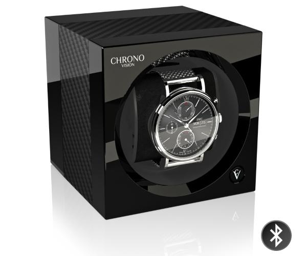 Chronovision One Bluetooth Carbon Schwarz Hochglanz