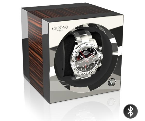 Chronovision One Bluetooth Makassar Seidenmatt-Chrom