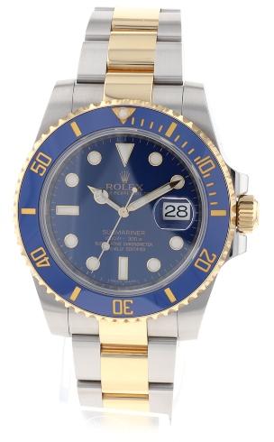 Rolex Submariner Date in der Version 116613LB Schwere Uhren aus Stahl