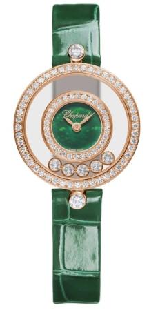 Chopard Happy Diamonds Icons in der Version 203957-5209 in 18 K Rosegold Uhrentrends 2022