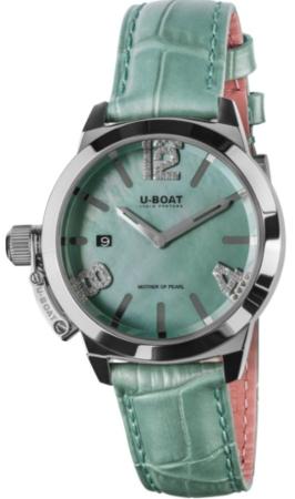 U-Boat U-Boat Classico 38 Turquoise Mother of Pearl in der Version 8481 made in Italy