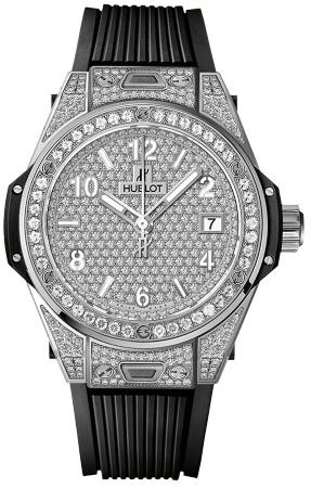 Hublot Big Bang One Click Steel Full Pave 39mm in der Version 465-SX-9010-RX-1604