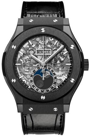 Hublot Classic Fusion Aerofusion Moonphase Black Magic 45mm in der Version 517-CX-0170-LR