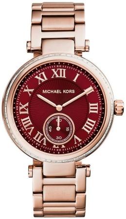 Michael Kors Skylar in der Version MK6086 aus beschichtetem Edelstahl Beliebteste Uhrenmarken Damen