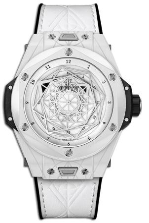 Hublot Big Bang Unico Sang Bleu Ceramic White 45 mm in der Version 415-HX-2027-VR-MXM19 schweizer-uhrenmarken-ranking-2022