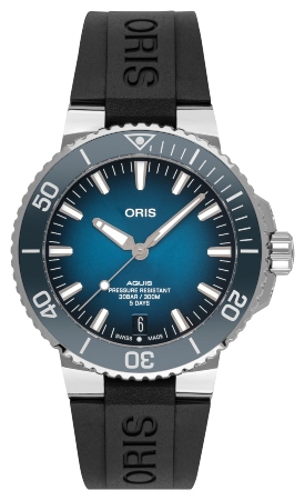 Oris Aquis Date Calibre 400 in der Version 01 400 7763 4135-07 4 24 74EB aus Edelstahl