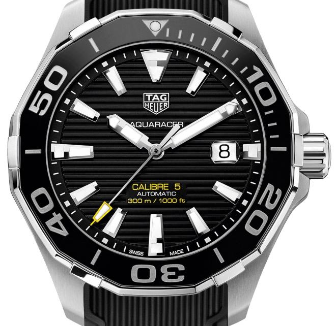 Tag Heuer Aquaracer 300m Calibre 5 Automatik 43mm - Hochfrequente und niederfrequente Uhren