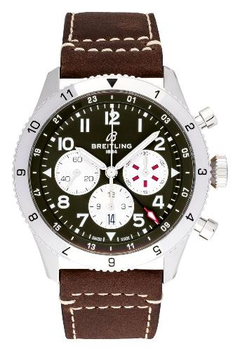 Breitling Super Aviator B04 Chronograph GMT 46 Curtiss Warhawk with reference no. AB04452A1L1X1