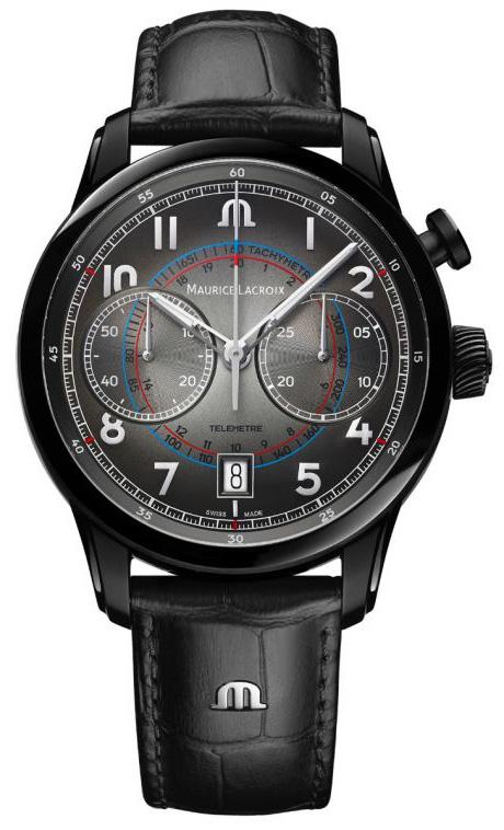 Maurice Lacroix Pontos Chronograph Monopusher 41mm Limited Edition with reference no. PT6428-DLB01-320-2