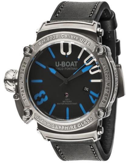 U-Boat Classico 47 1001 SS BLU Limited Edition with reference no. 8038 - made in Italy