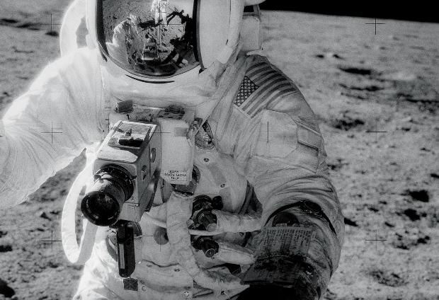 Astronaut Alan Bean während Apollo 12, November 1969