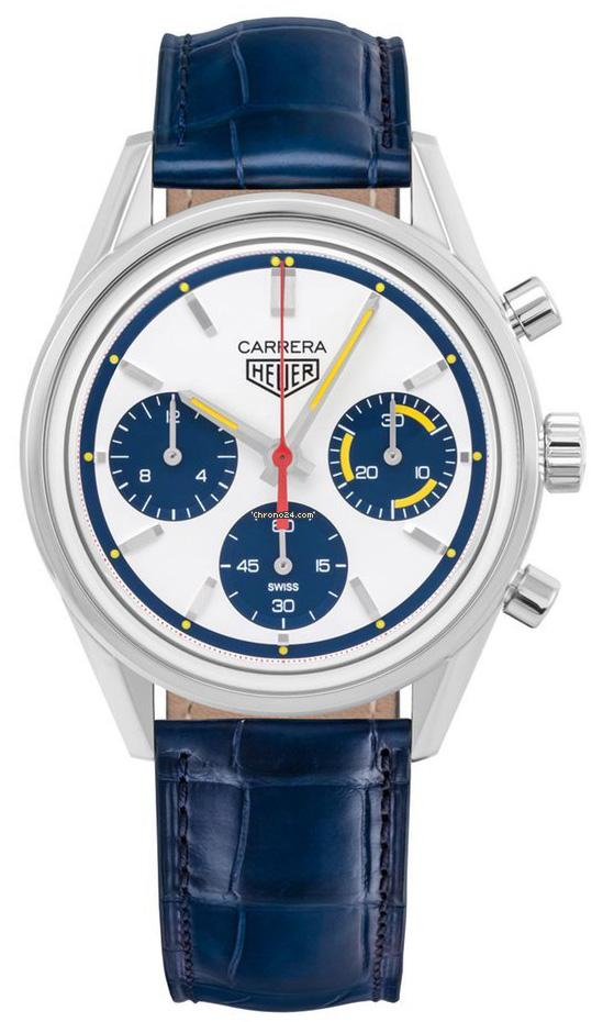 Tag Heuer Carrera Calibre HEUER 02 Automatik Chronograph 39mm Limited Edition