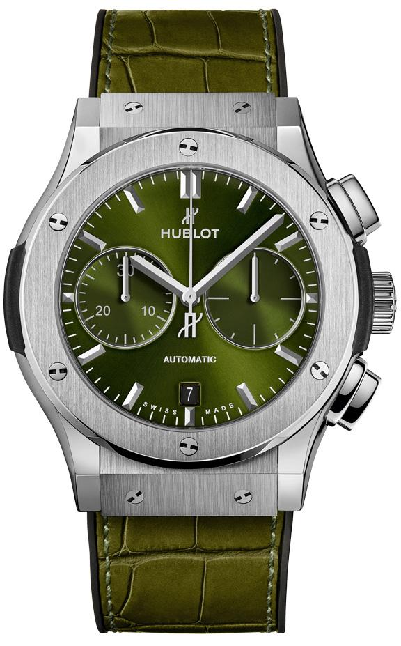 Hublot Classic Fusion Automatic Chronograph Titanium Green 45mm