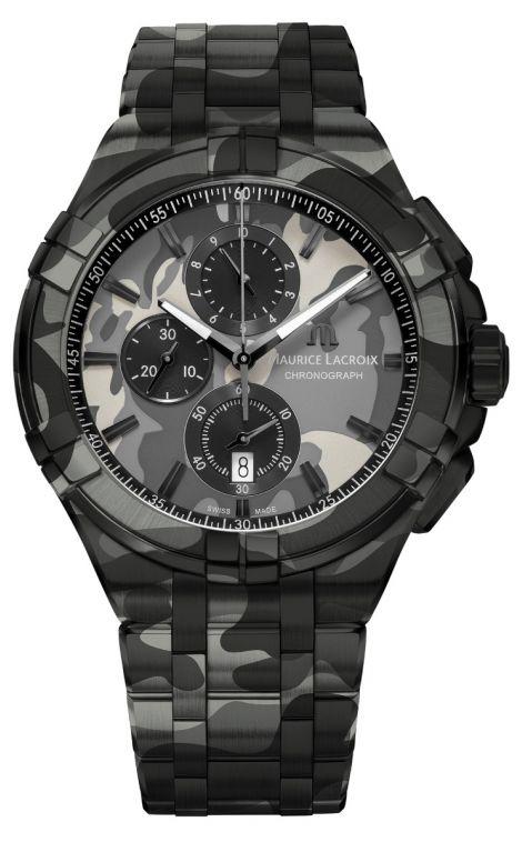 Maurice Lacroix Aikon Quarz Chronograph Camouflage 44mm Limited Edition - Camouflage Uhren