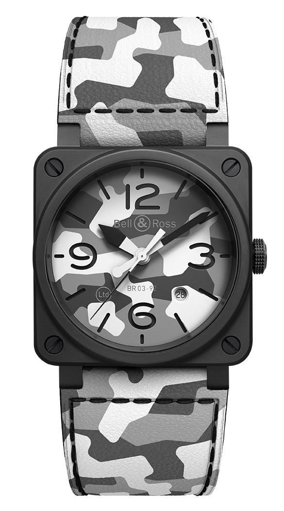 Bell & Ross BR 03-92 WHITE CAMO - Camouflage Uhren