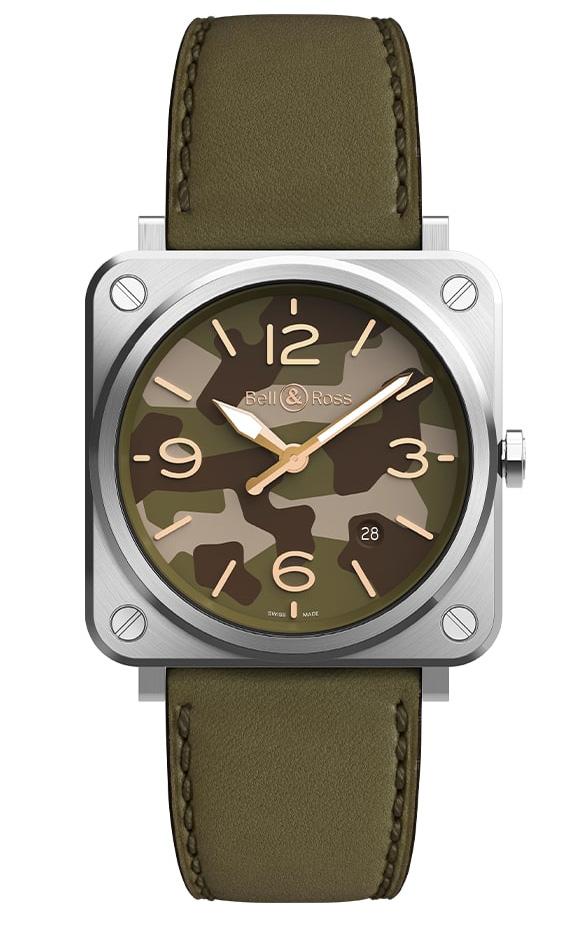 Bell & Ross BR S GREEN CAMO - Camouflage Uhren