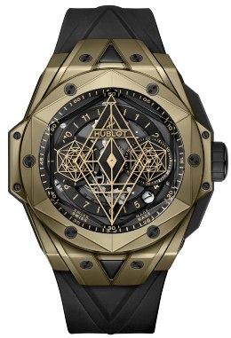 Hublot Big Bang Sang Bleu II Magic Gold 45 mm with reference no. 418.MX.1103.RX.MXM22