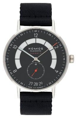 NOMOS Glashütte Autobahn neomatik 41 Datum nachtblau 