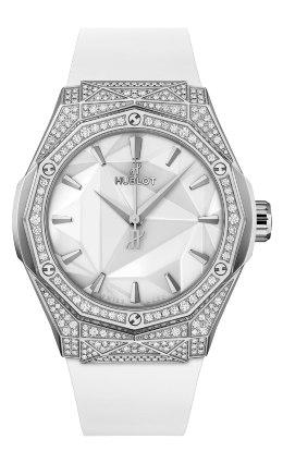 Hublot Classic Fusion Orlinski Titanium White Pave 40 mm with reference no. 550.NS.2200.RW.1604.ORL20