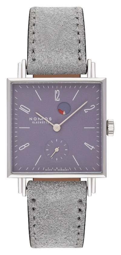 NOMOS Glashütte Tetra Pflaume - viereckige Uhren