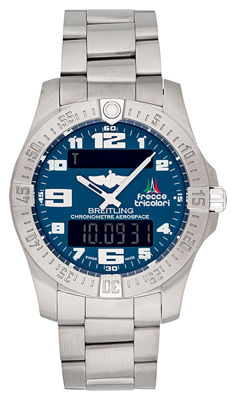 Breitling Aerospace Evo in der Version E79363101B1E1 Frecce Tricolori