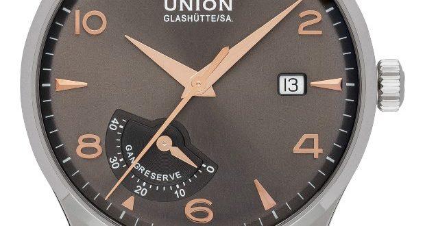 Union Glashütte Armbanduhr mit Gangreserveanzeige