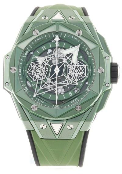 Hublot Big Bang Sang Bleu II Green Ceramic 45 mm Limited Edition