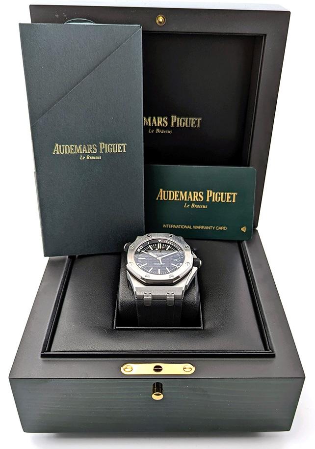 Audemars Piguet Royal Oak Offshore Diver 42mm with reference no. 15710ST.OO.A002CA.01.