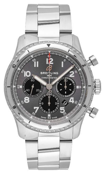 Breitling Aviator 8 B01 Chronograph 43 in der Version AB0119131B1A1