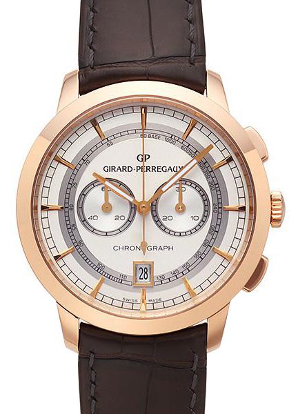 Girard Perregaux 1966 Column-Wheel Chronograph in der Version 49529-52-131-BABA