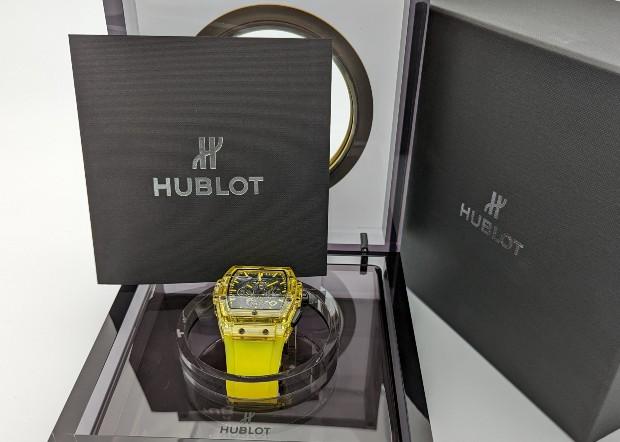 Hublot Spirit of Big Bang Yellow Sapphire 45 mm with reference no. 601.JY.0190.RT | Limited to 100 pieces worldwide!