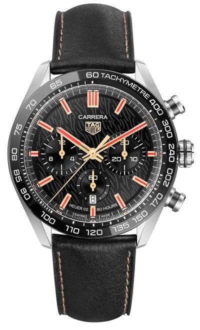 Tag Heuer Carrera Calibre HEUER 02 Automatic Chronograph 44mm Year of the Rabbit Limited Edition with reference no. CBN2A1L.FC6521