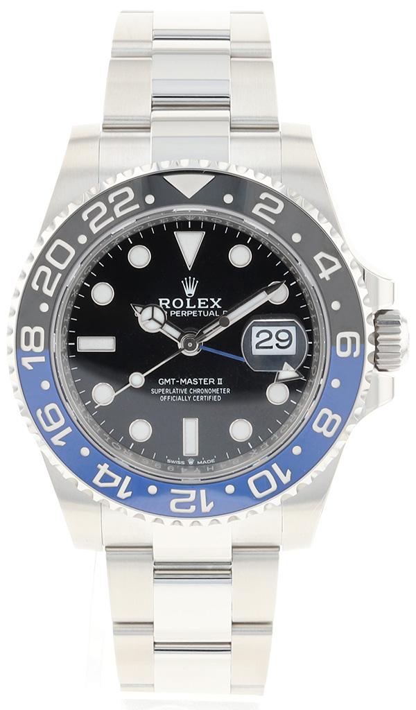 Rolex GMT-Master II with reference no. 126710BLNR "Batman" 