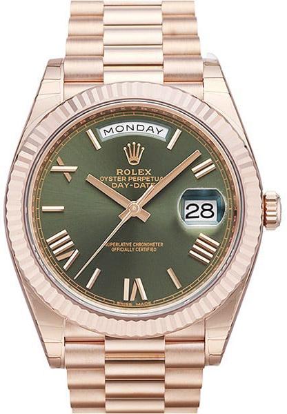 Rolex Day-Date 40 mit der Herstellernummer 228235 