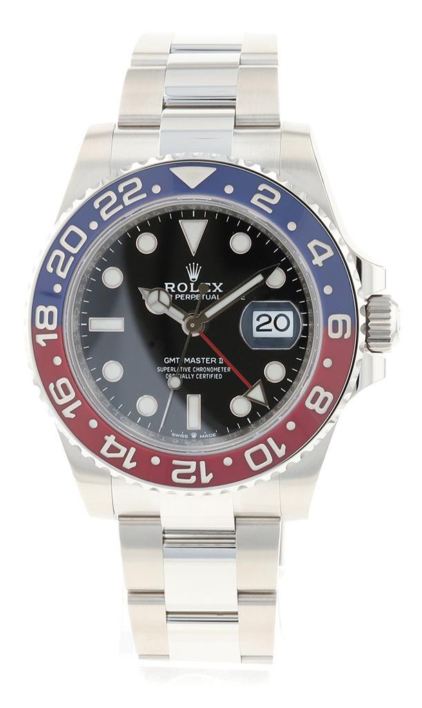 Rolex GMT-Master II with reference no. 126710BLRO 