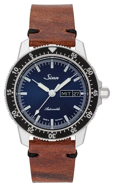 Sinn 104 St Sa I B in der Version 104.013 mit Lederarmband - Automatikuhren deutscher Hersteller