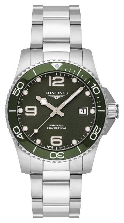 Longines HydroConquest Automatic 41 mm in der Version L3.781.4.06.6 - Best of grüne Uhren