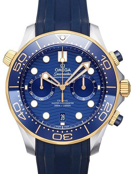 Omega Seamaster Diver 300M Co-Axial Master Chronometer Chronograph 44 mm in der Version 210.22.44.51.03.001