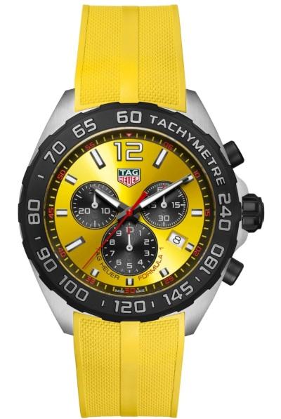 Tag Heuer Formula 1 Quarz Chronograph 43mm in der Version CAZ101AM.FT8054 - Herrenuhren mit Kautschukarmband