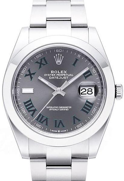 Die Rolex Datejust 41 "Wimbledon" mit der Referenznummer 126300